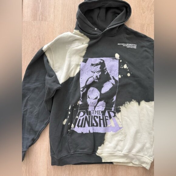 Darc Sport The Punisher Hoodie Mens Sweatshirt XXL Excellent Condition - Picture 2 of 4